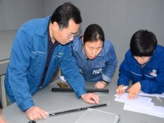 公司舉辦色差、色棋測試