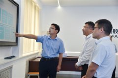 市科技局領(lǐng)導蒞臨華紡調(diào)研科技創(chuàng)新工作